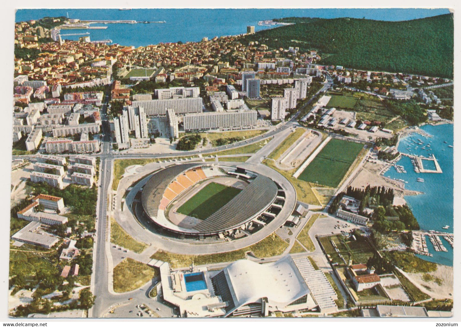 STADIUM - STADIO - STADION.- " POLJUD " SPLIT CROATIA Vintage Old Postcard - Stadiums