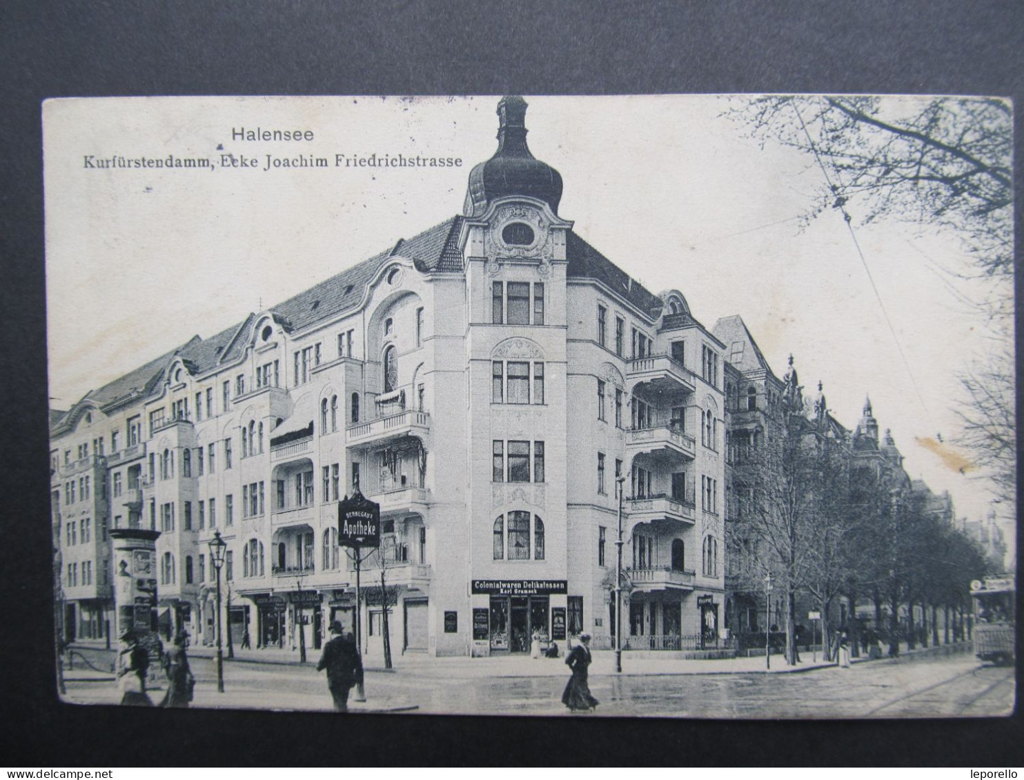 AK BERLIN HALENSEE Joachim Friedrichstrasse 1912   //// D*58874 - Halensee