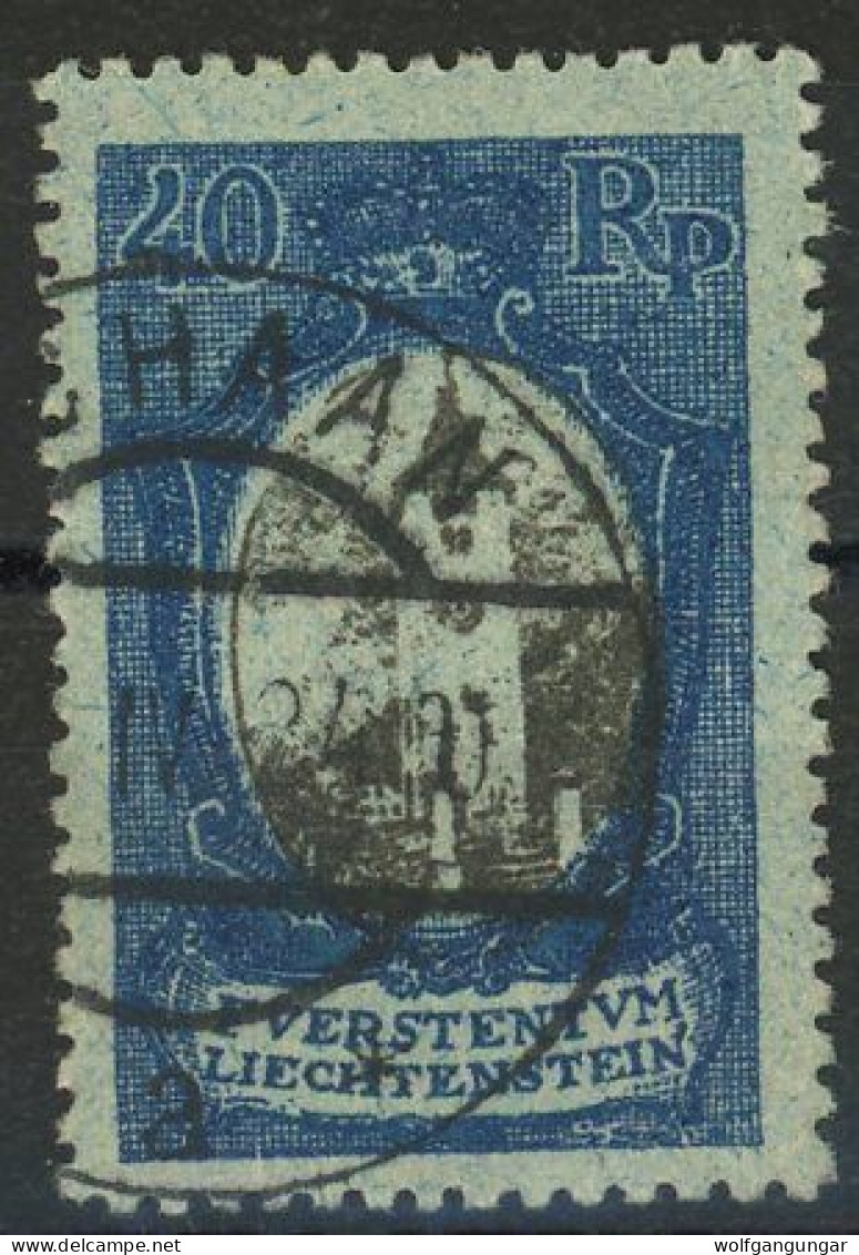 Liechtenstein 1921 Michel Nummer 57 Gestempelt - Gebruikt