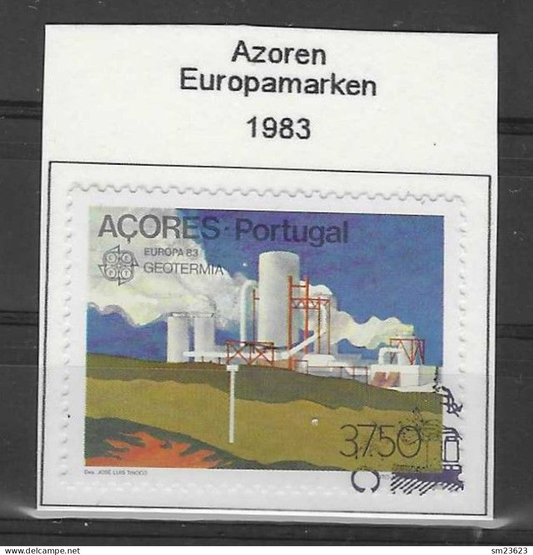 Portugal / Azoren 1983 Mi.Nr. 356 , EUROPA CEPT / Große Werke Des Menschlichen Geistes - Gestempelt / Fine Used / (o) - 1983