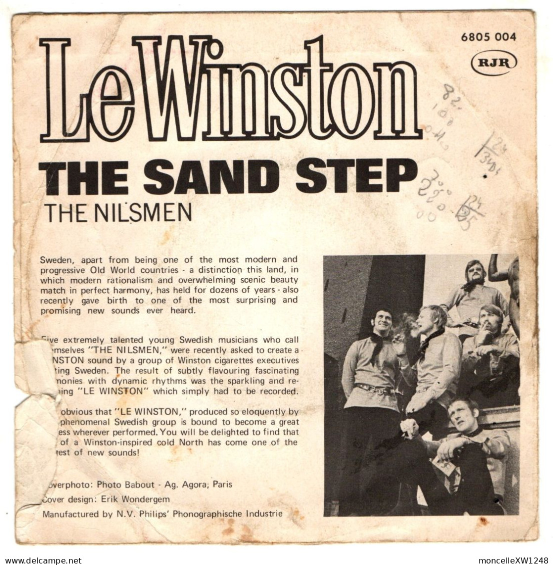 The Nilsmen - 45 T SP Le Winston (1968) - Instrumental