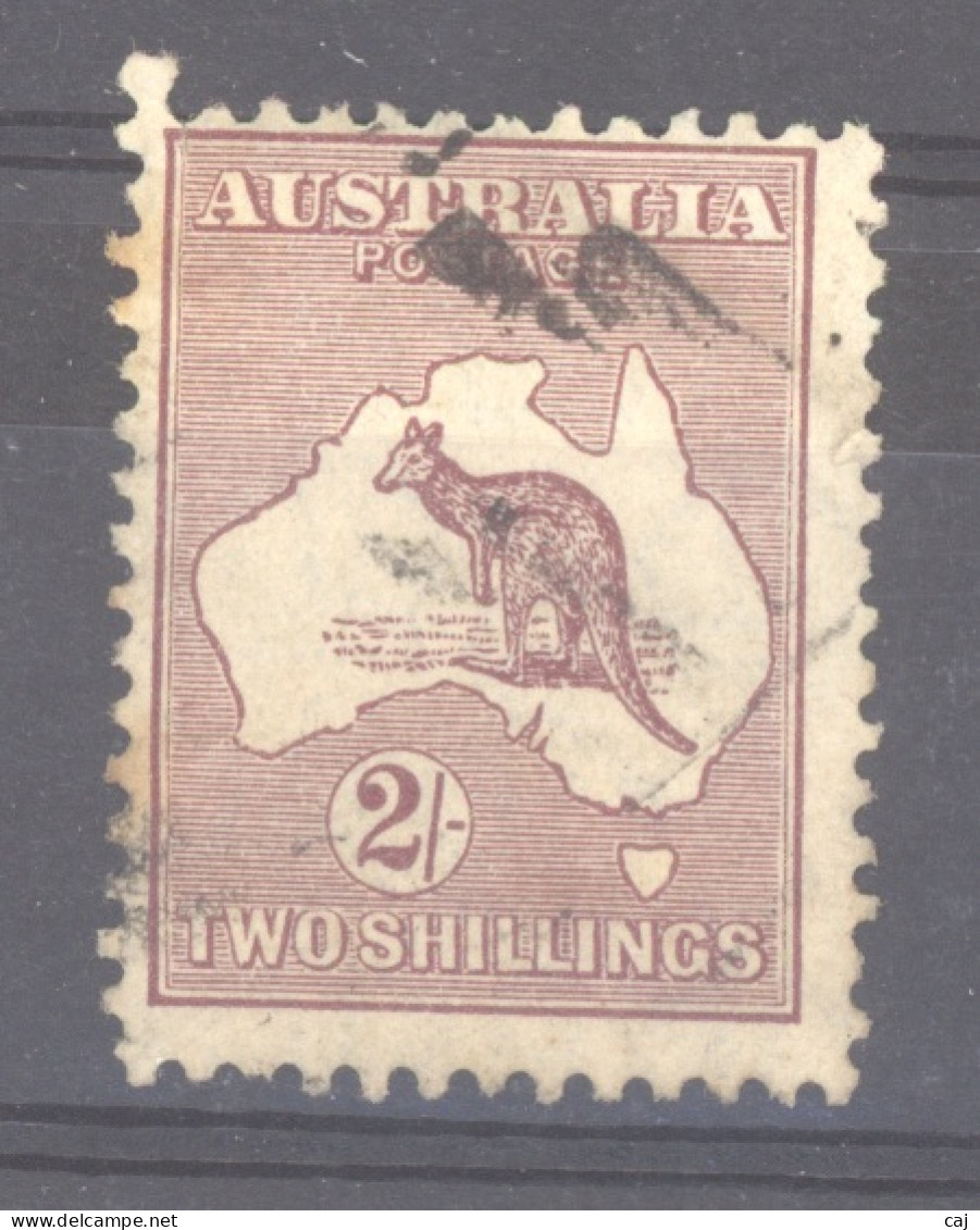 Australie  :  Yv  63  (o)  Filigrane A  Multiple - Used Stamps