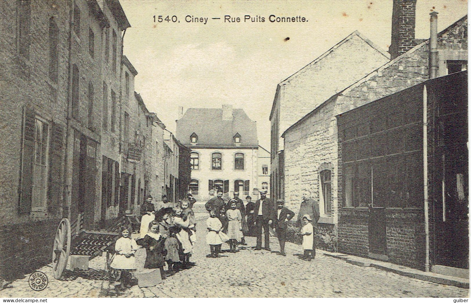 Ciney Rue Du Puits Connette Hermans 1540 Grosse Animation  - Ciney