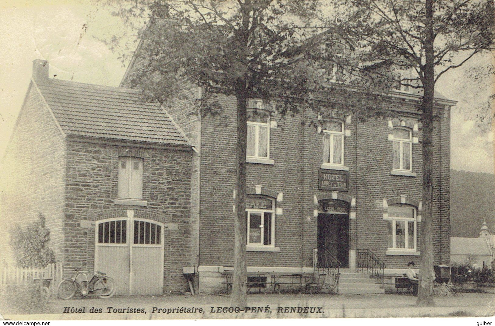 Rendeux Hotel Des Touristes  Arret Du Tram - Rendeux