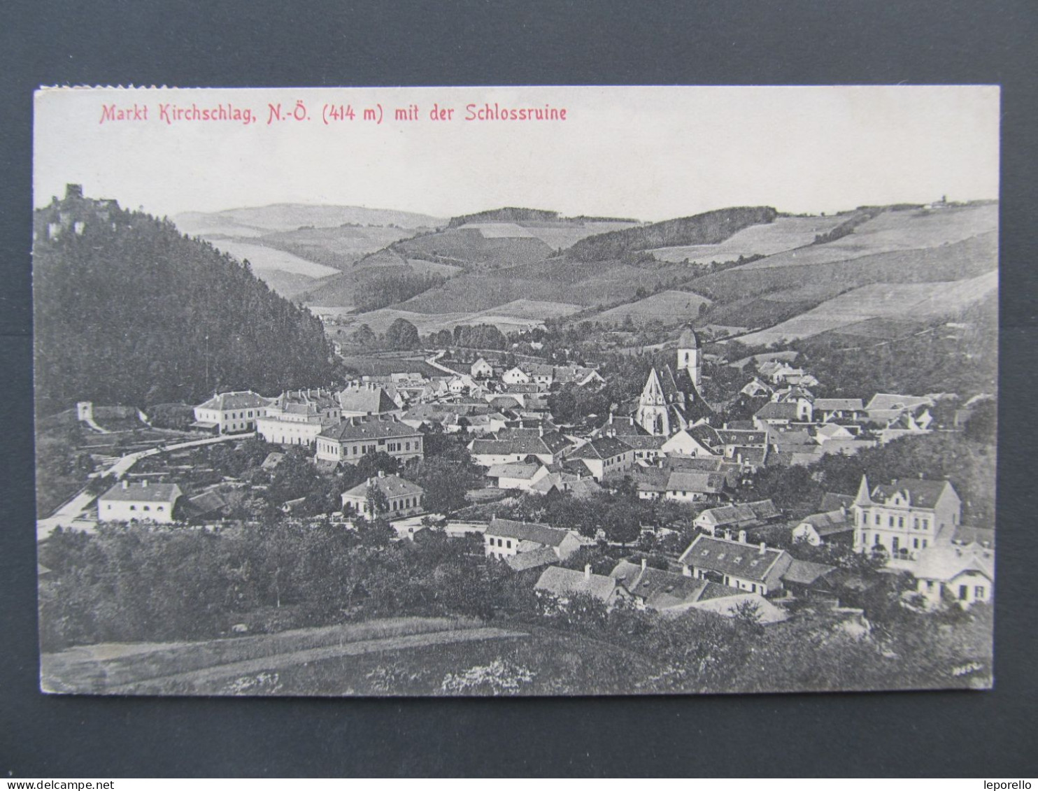 AK Kirchschlag In Der Buckligen Welt B. Wiener Neustadt 1915 //// D*58903 - Wiener Neustadt