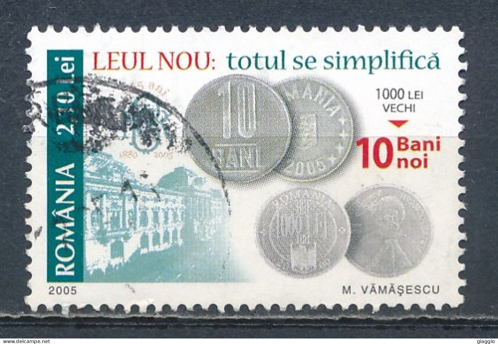 °°° ROMANIA - Y&T N° 4998 - 2005 °°° - Used Stamps