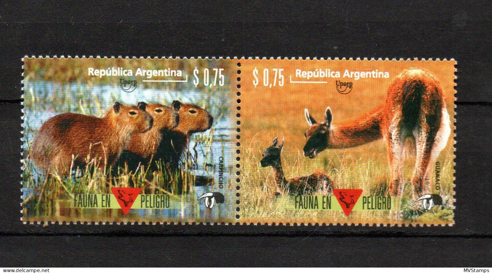 Argentinien 1996 Satz 2303/04 Tiere/Naturschutz Postfrisch - Nuovi