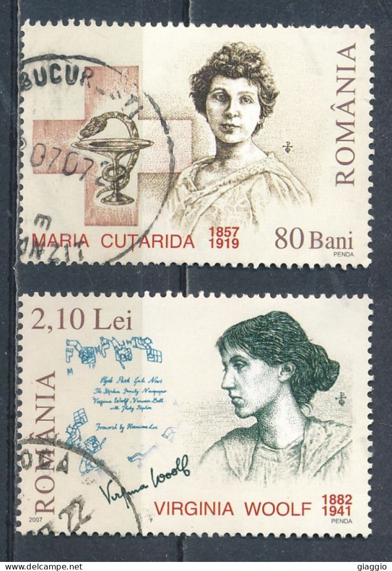 °°° ROMANIA - Y&T N° 5188/89 - 2007 °°° - Used Stamps