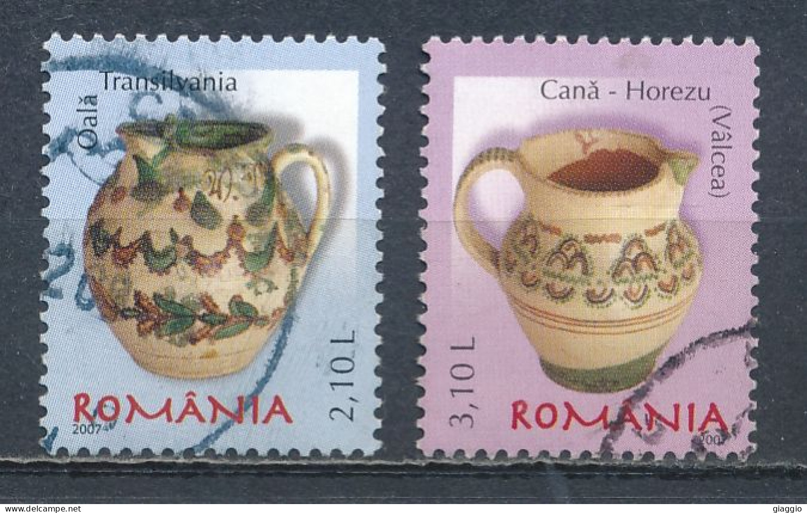 °°° ROMANIA - Y&T N° 5258/59 - 2007 °°° - Used Stamps