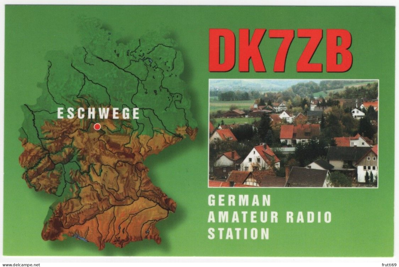 AK 208335 QSL - Germany - Eschwege - Radio