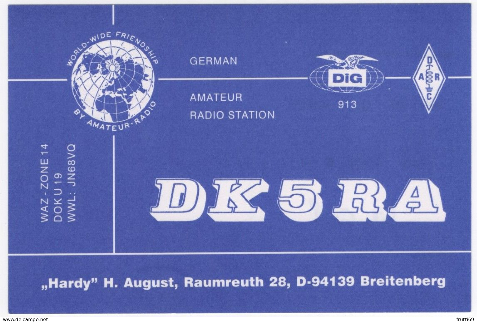 AK 208337 QSL - Germany - Breitenberg - Radio