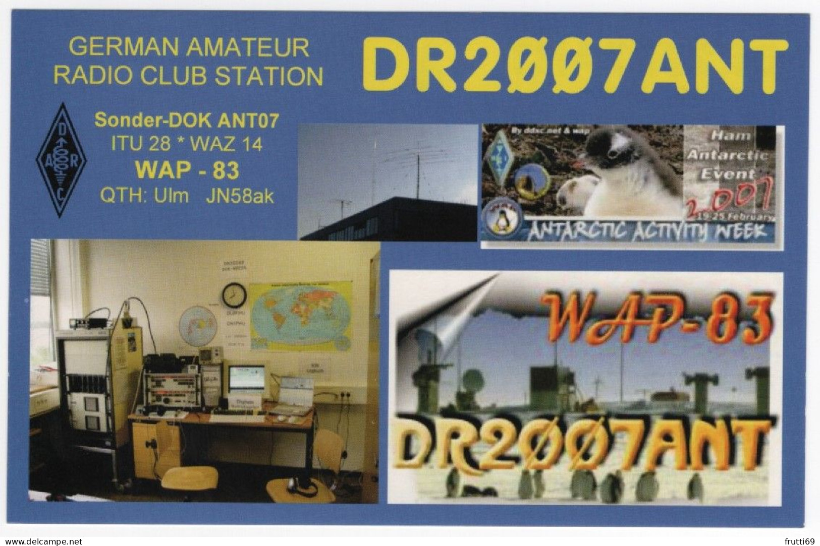 AK 208347 QSL - Germany - Ulm - Radio