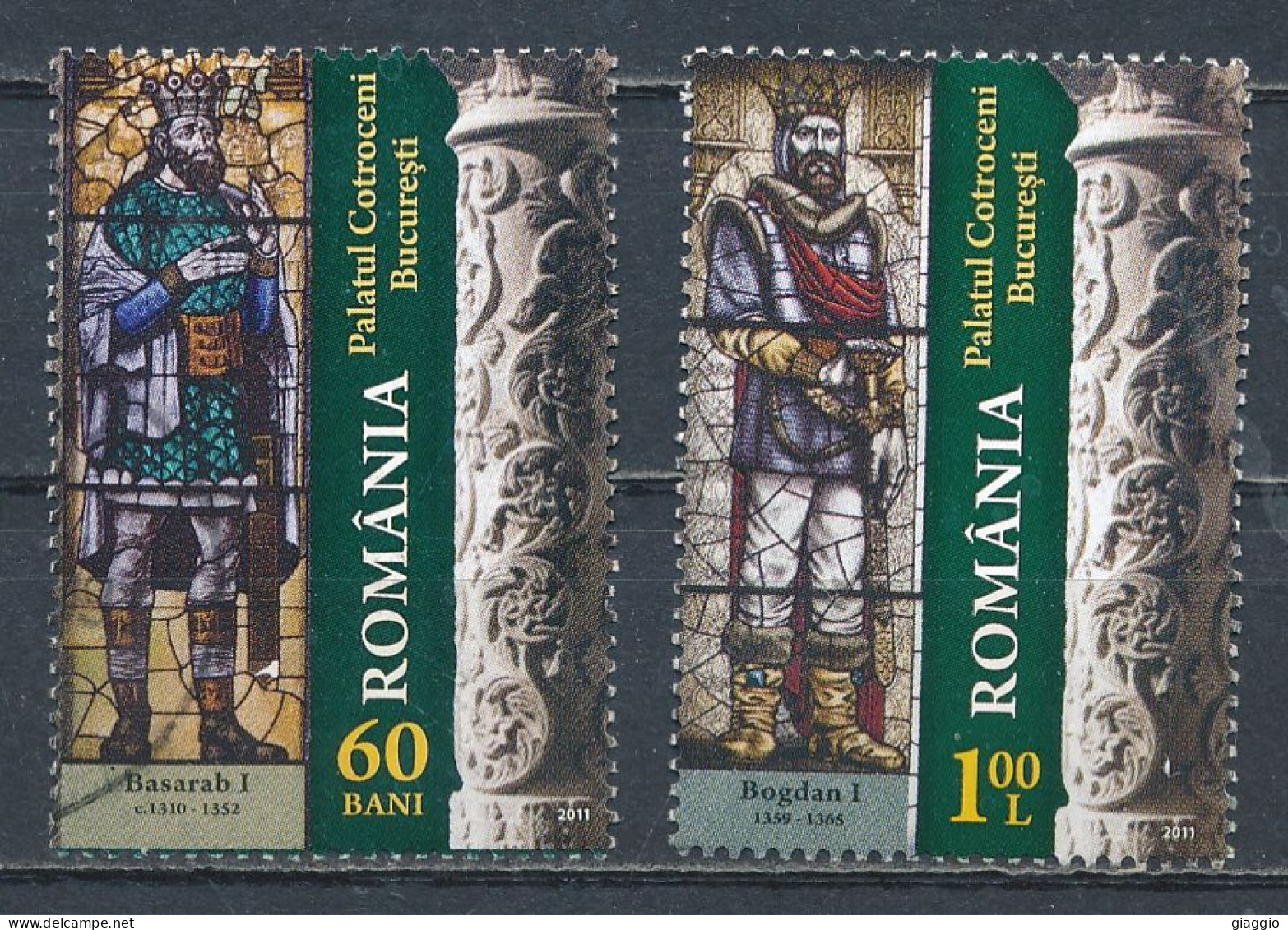 °°° ROMANIA - Y&T N° 5561/63 - 2011 °°° - Oblitérés