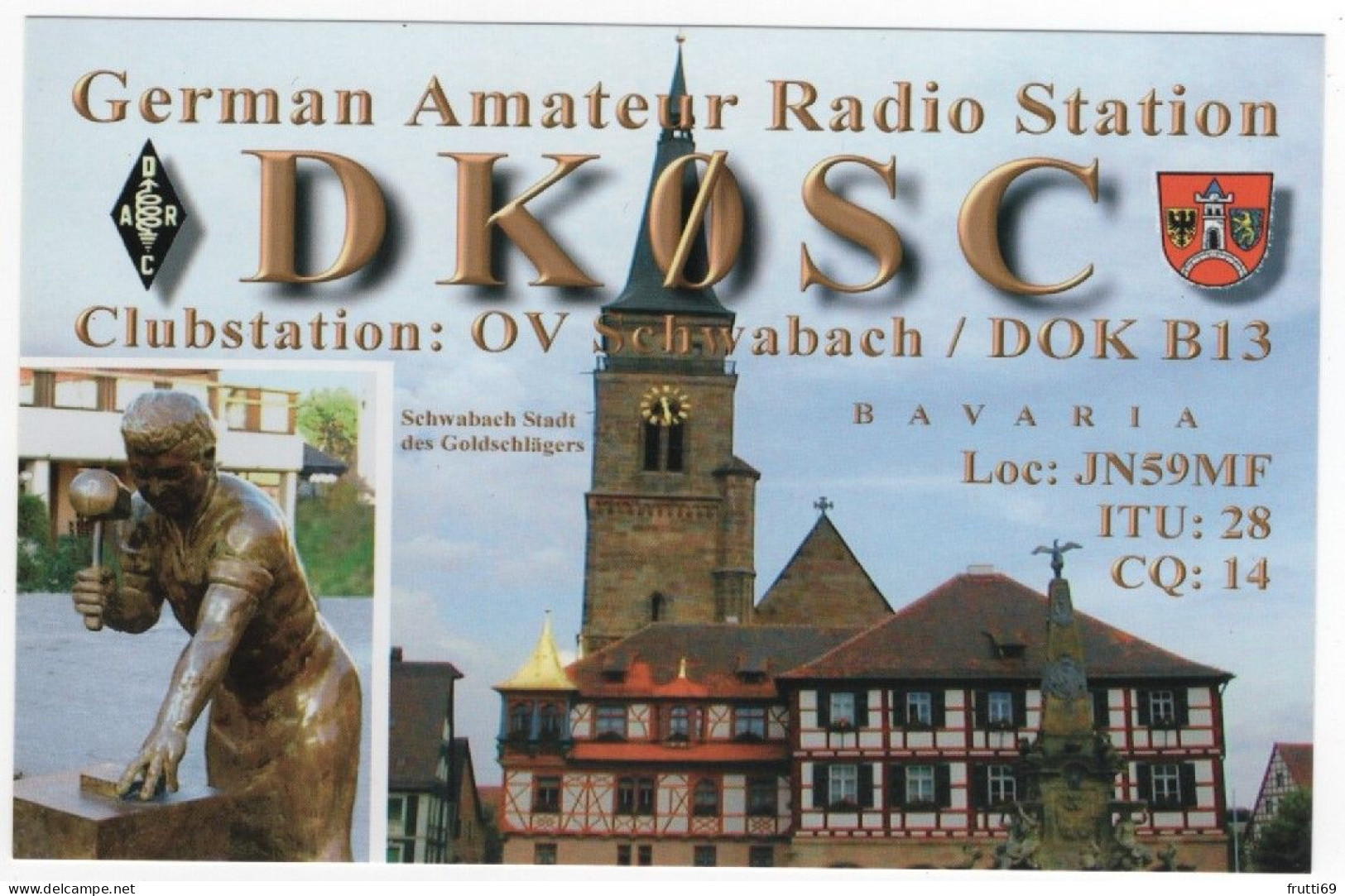 AK 208357 QSL - Germany - Roth - Radio