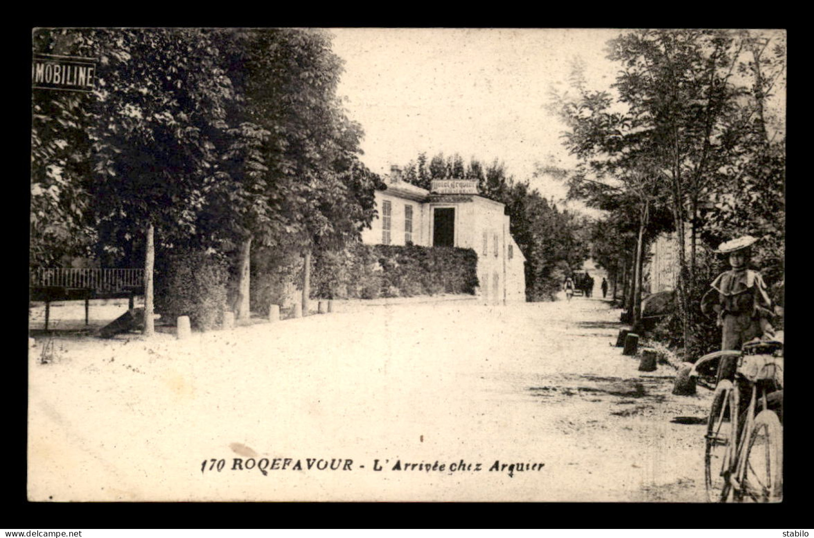 13 - ROQUEFAVOUR - L'ARRIVEE CHEZ ARQUIER, HOTEL - Roquefavour