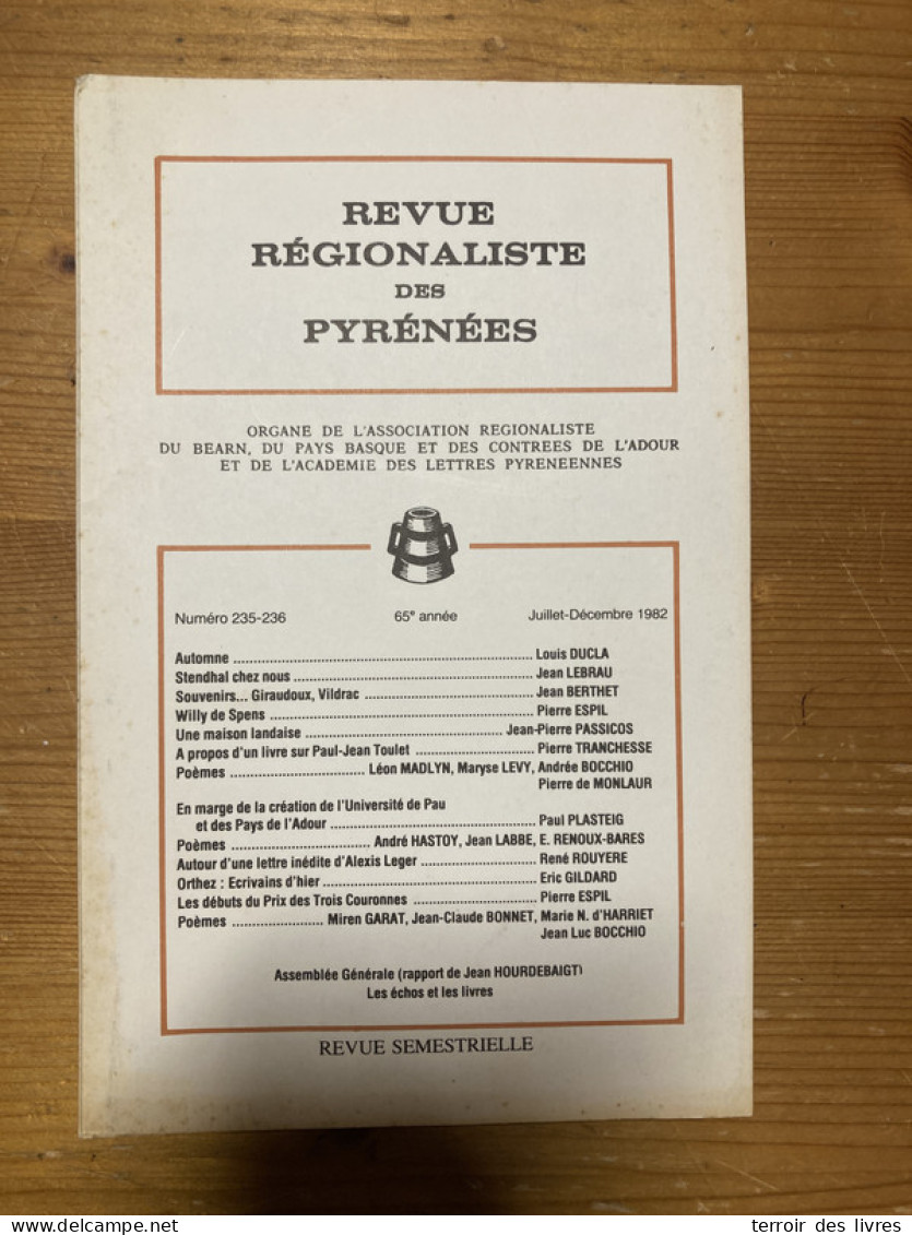 Revue Régionaliste Pyrénées 1982 235 La Maison Peyne à LAUREDE Landes 6 Pages - Midi-Pyrénées