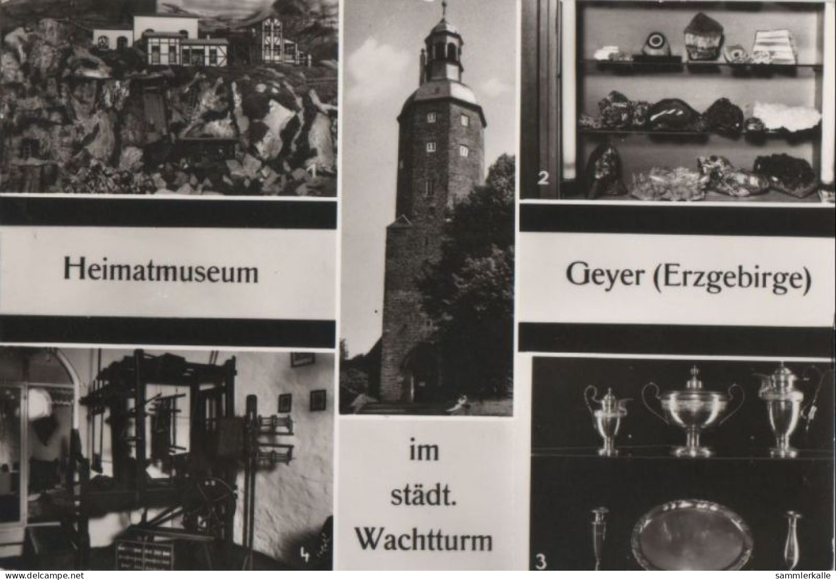 45467 - Geyer - Heimatmuseum Im Wachtturm - 1982 - Geyer