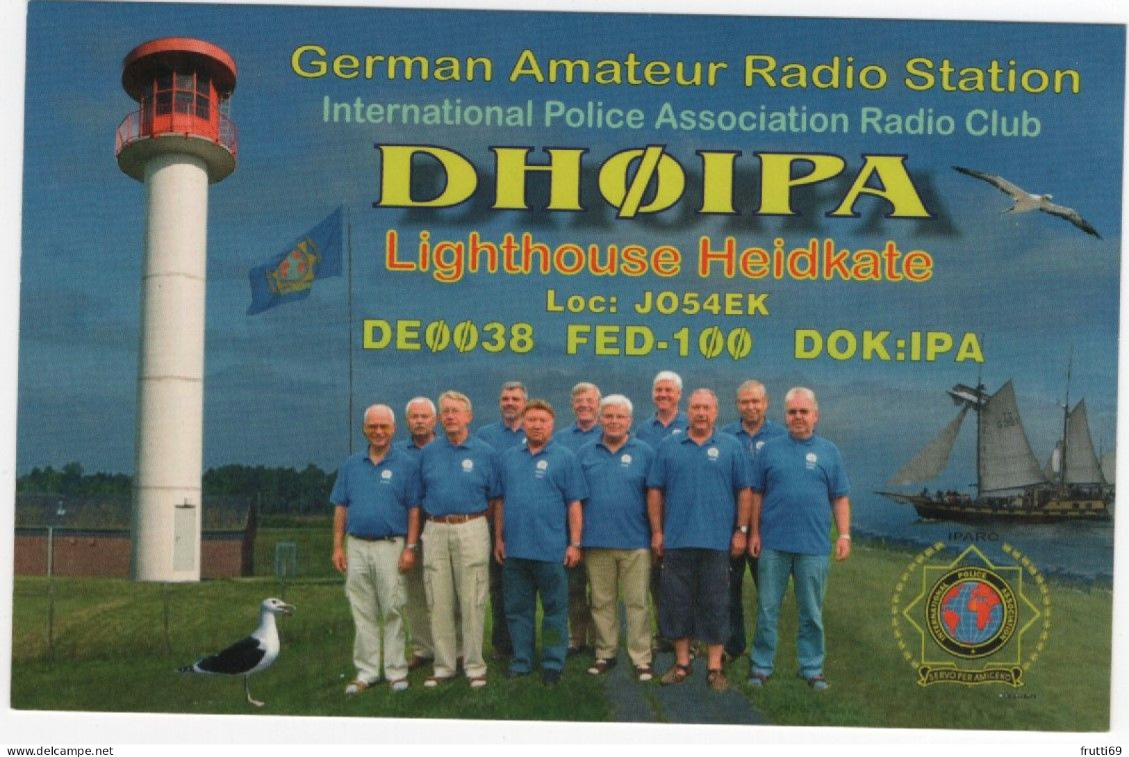 AK 208367 QSL - Germany - Bernhöved - Radio