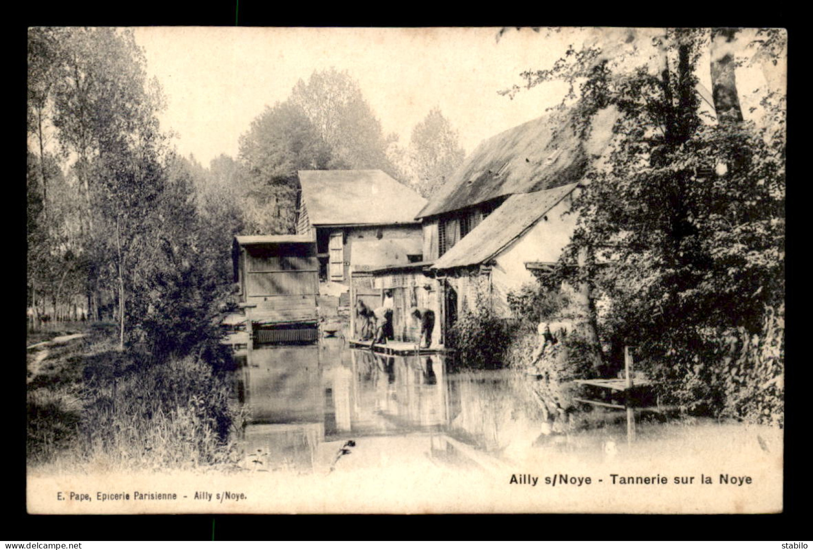 80 - AILLY-SUR-NOYE - TANNERIE SUR LA NOYE - MOULIN A EAU - Ailly Sur Noye