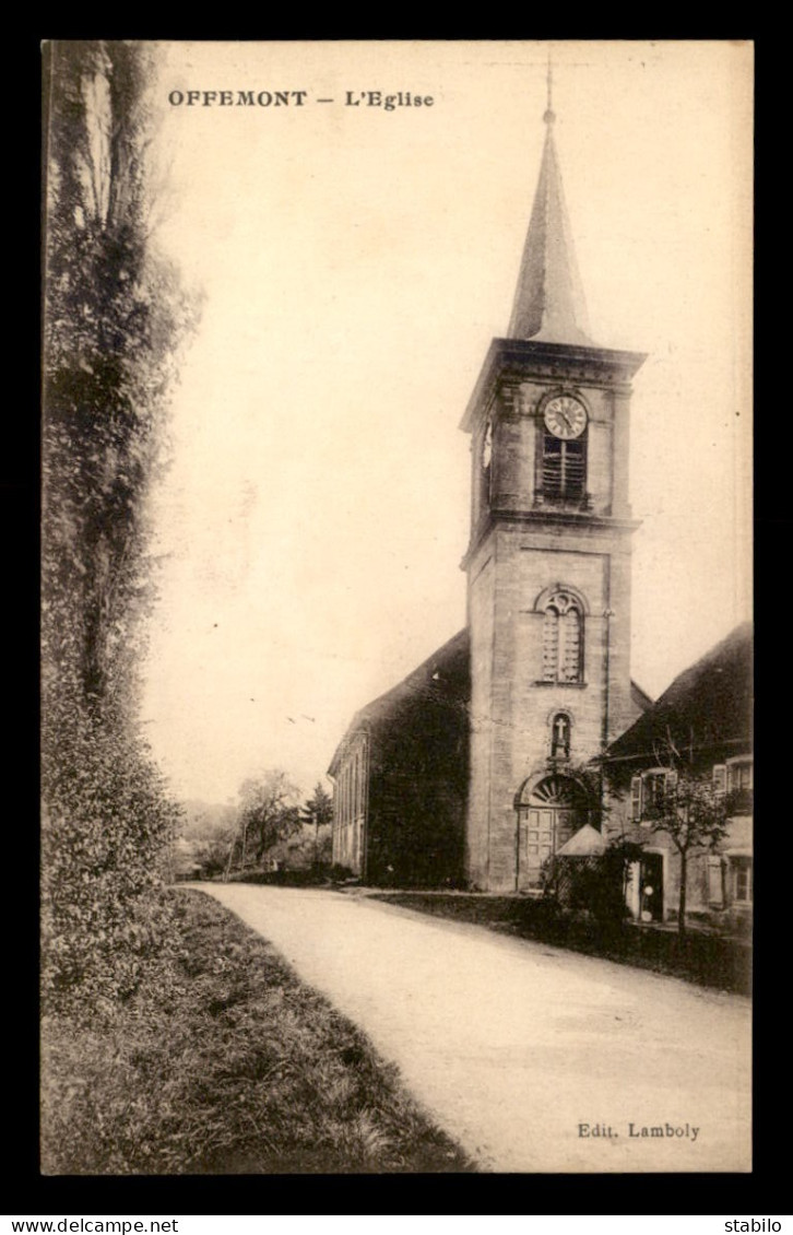 90 - OFFEMONT - L'EGLISE - Offemont