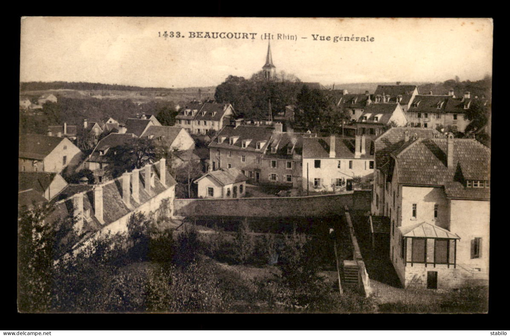 90 - BEAUCOURT - VUE GENERALE - Beaucourt