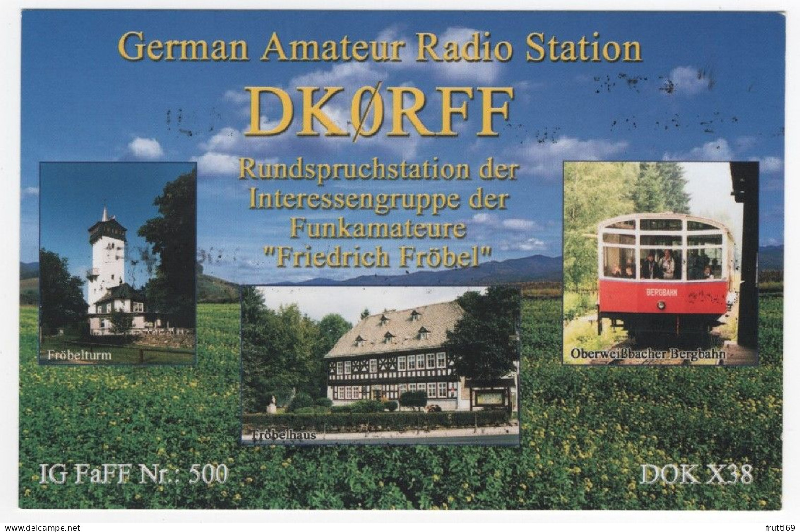 AK 208381 QSL - Germany - Radio