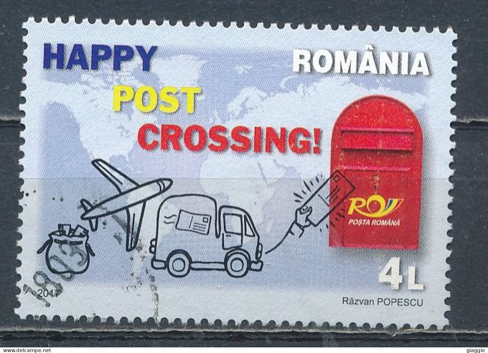 °°° ROMANIA - Y&T N° 6116 - 2017 °°° - Used Stamps