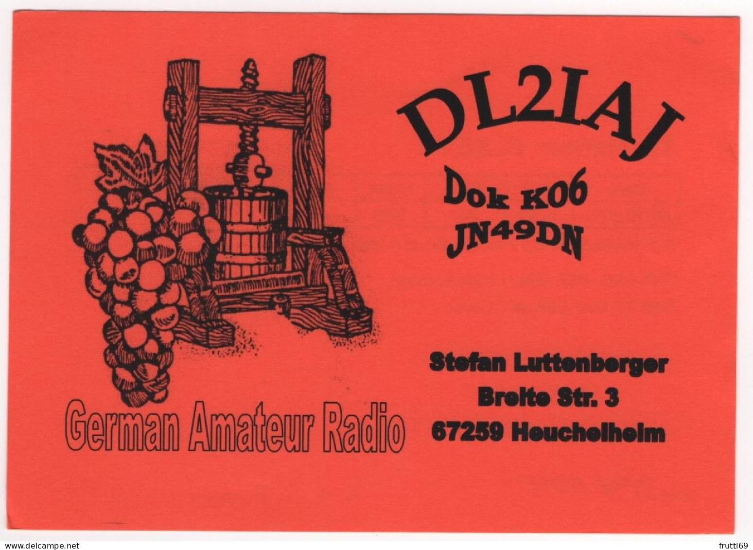 AK 208393 QSL - Germany - Heuchelheim - Radio