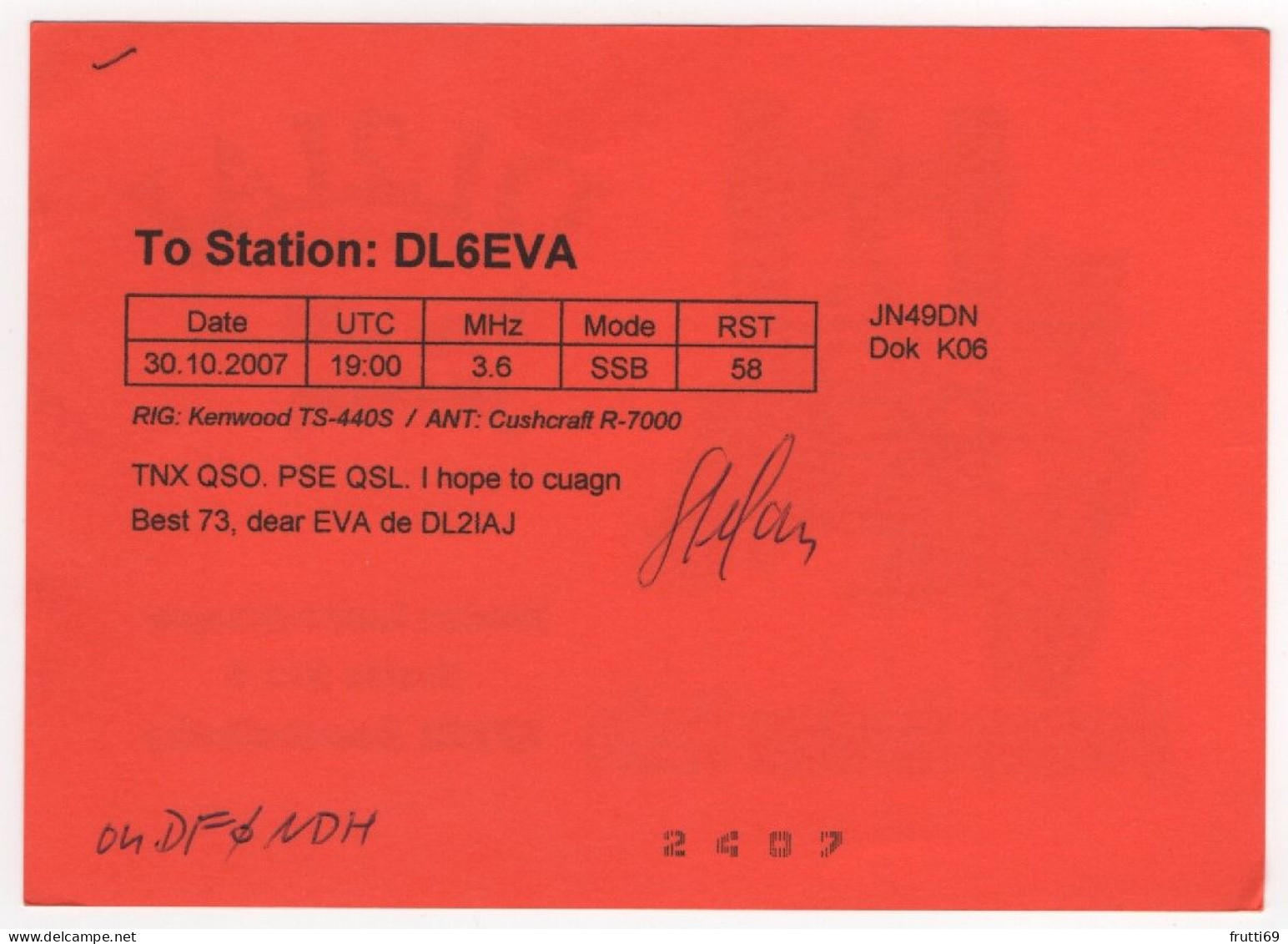 AK 208393 QSL - Germany - Heuchelheim - Radio