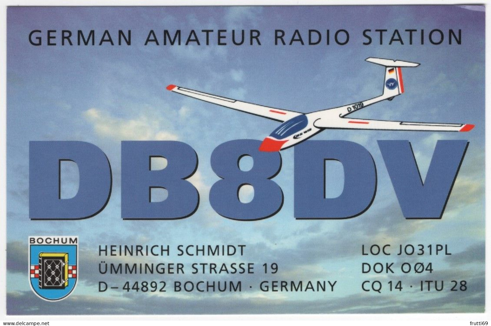 AK 208402 QSL - Germany - Bochum - Radio