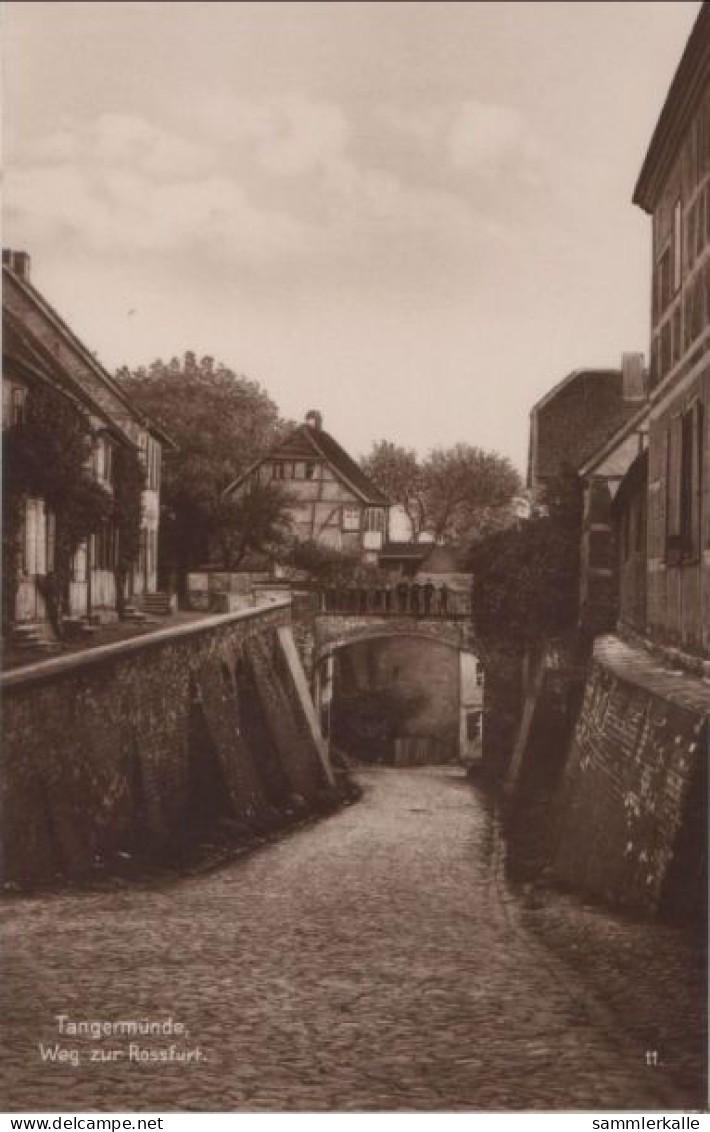 84299 - Tangermünde - Weg Zur Rossfurt - Ca. 1935 - Tangermuende