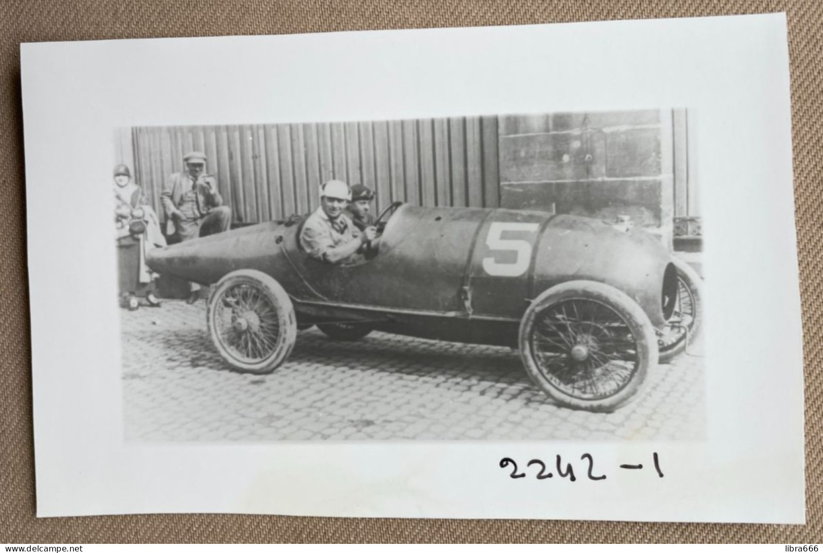 1922 - GP Strasbourg - Ernest Friderich - 15 X 9 Cm (REPRO PHOTO!  Zie Beschrijving, Voir Description, See Description)! - Sports