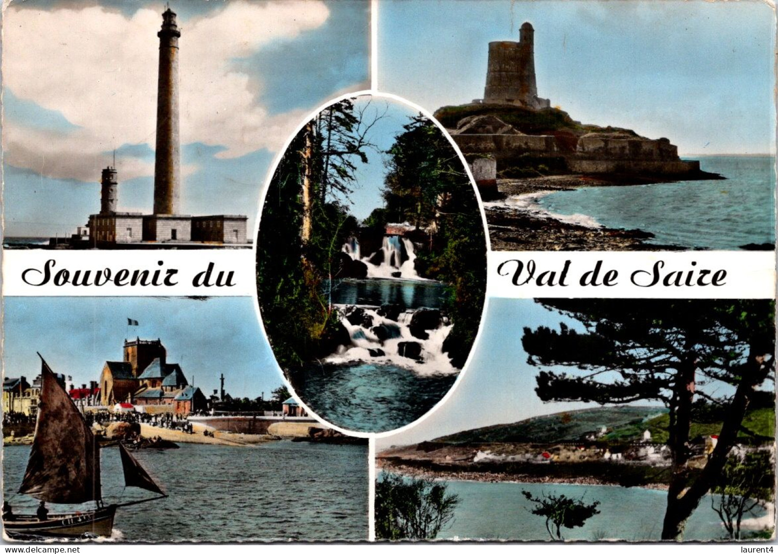 17-3-2024 (3 Y 16) France - Val  De Saize Et Phare De Gatteville (posted 1959) (Lighthouse) - Lighthouses