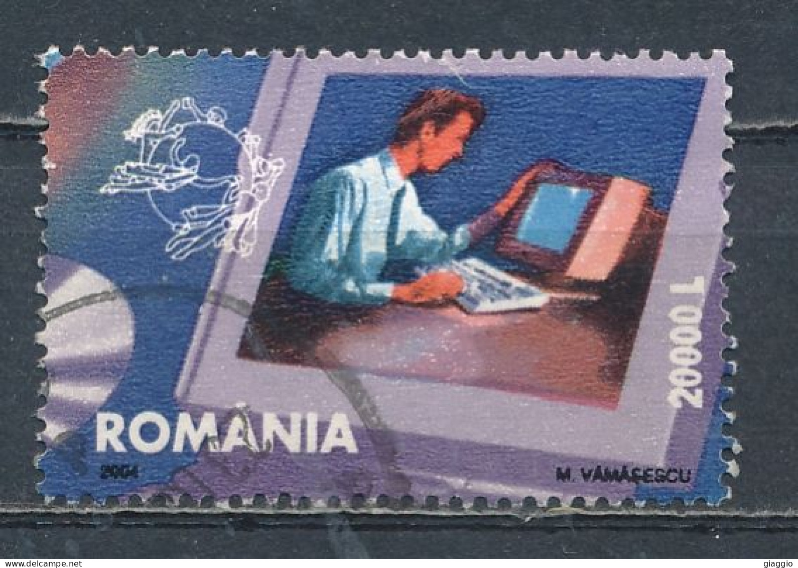 °°° ROMANIA - Y&T N° 271 BF - 2002 °°° - Used Stamps