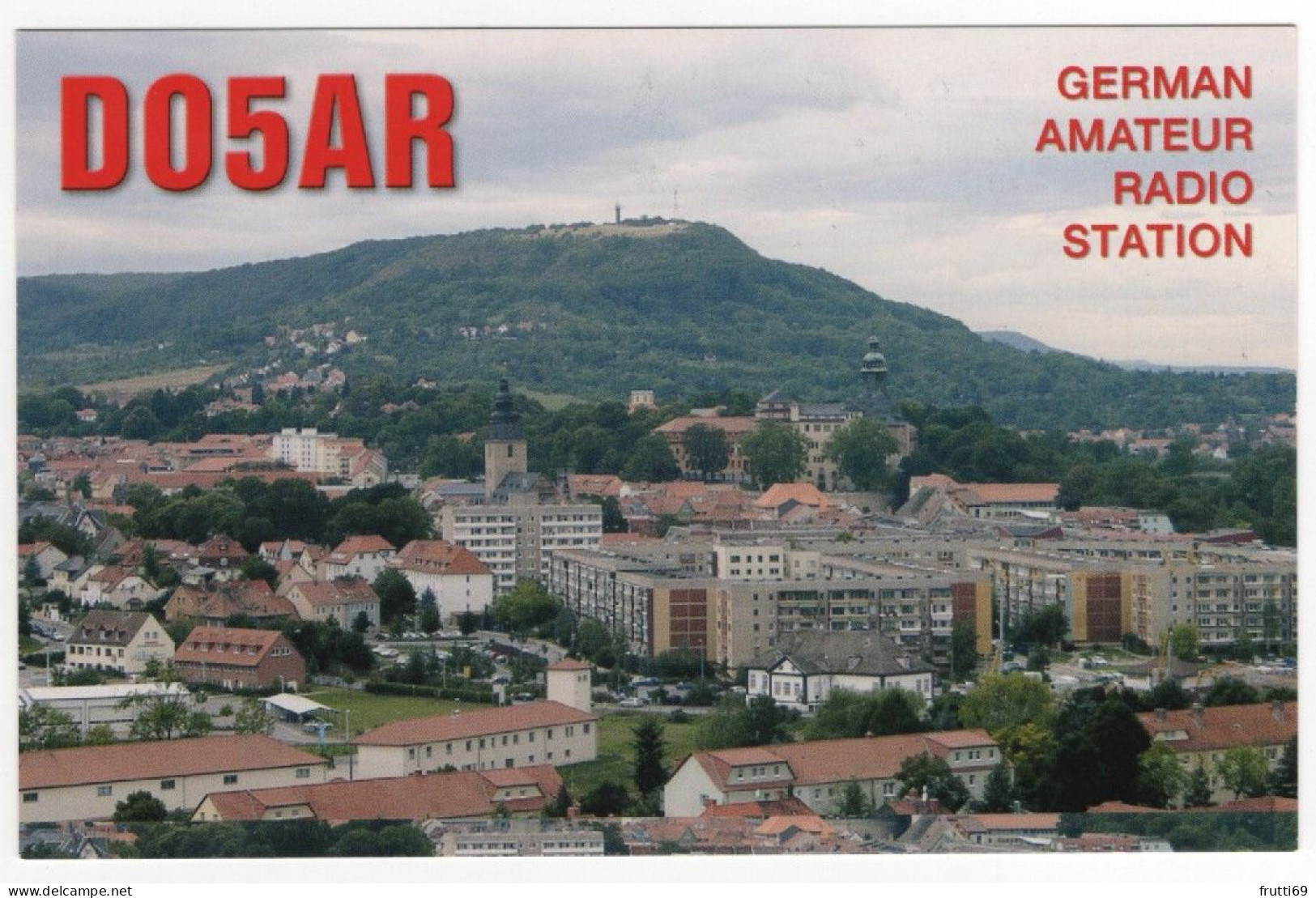 AK 208417 QSL - Germany - Sondershausen - Radio