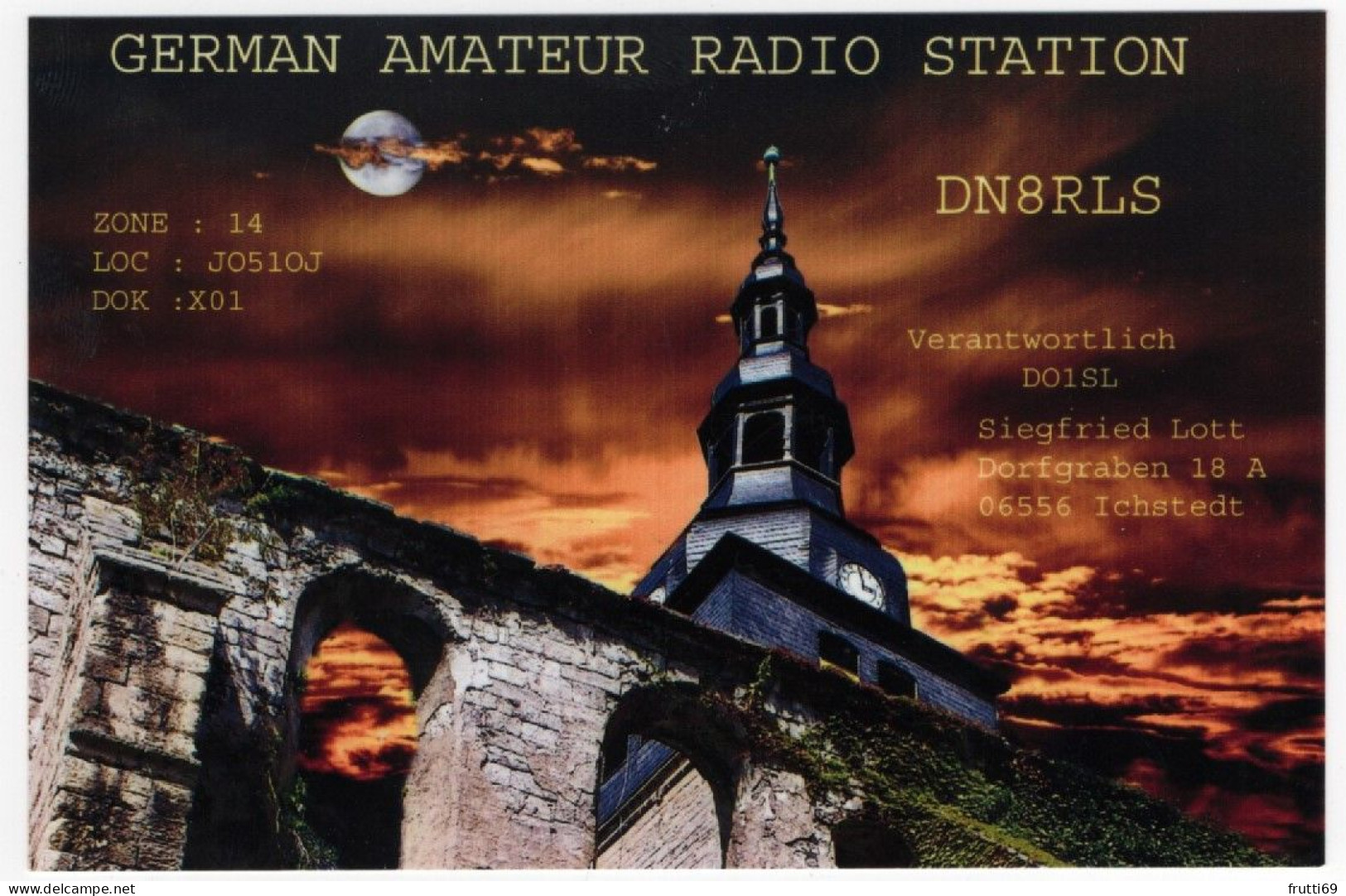 AK 208419 QSL - Germany - Ichstein - Radio