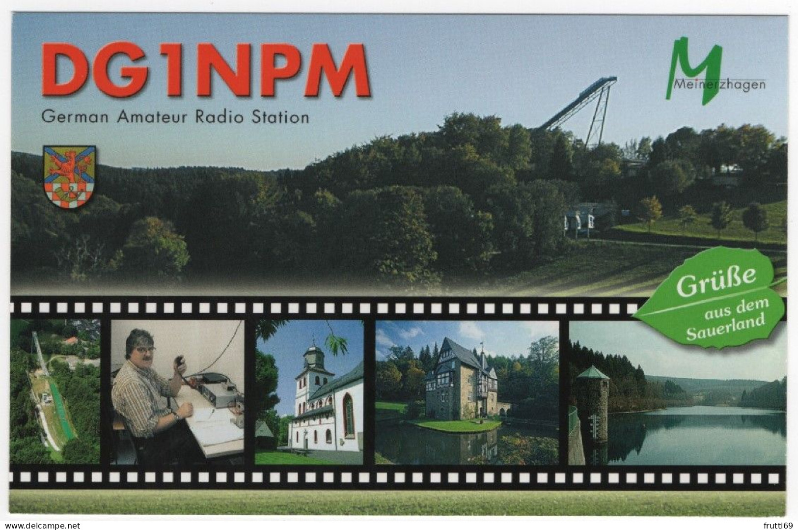 AK 208422 QSL - Germany - Meinerzhagen - Radio