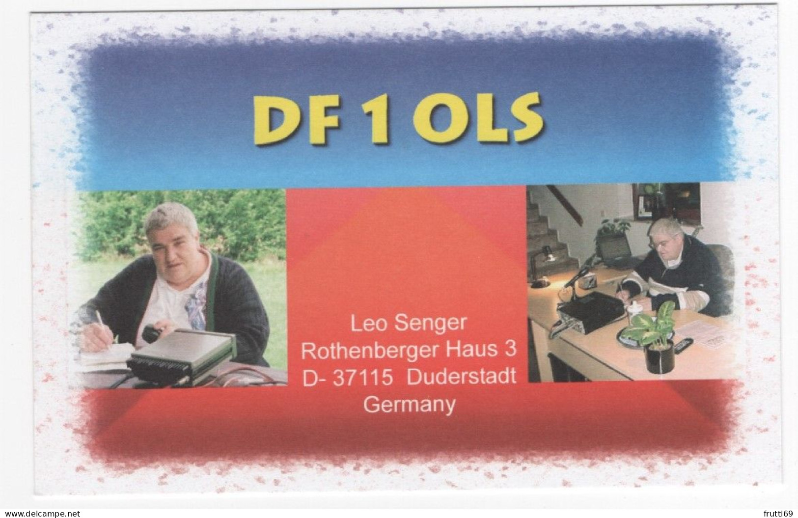 AK 208425 QSL - Germany - Duderstadt - Radio Amateur