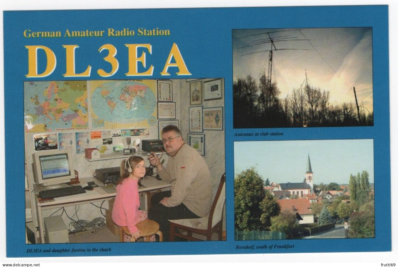 AK 208433 QSL - Germany - Rossdorf - Radio