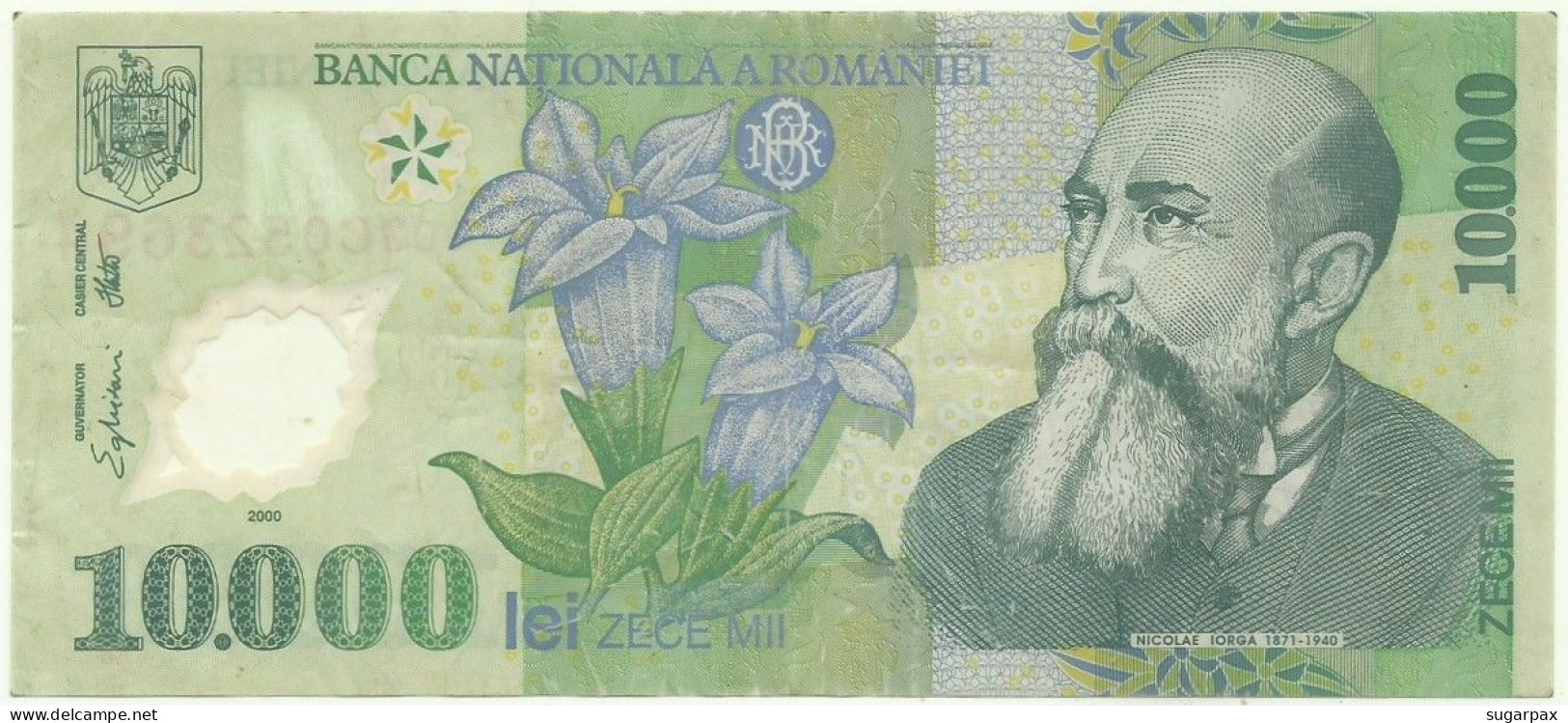 ROMANIA - 10.000 Lei - 2000 - Pick 112.a - Série 003C - POLYMER - 10000 - Rumänien