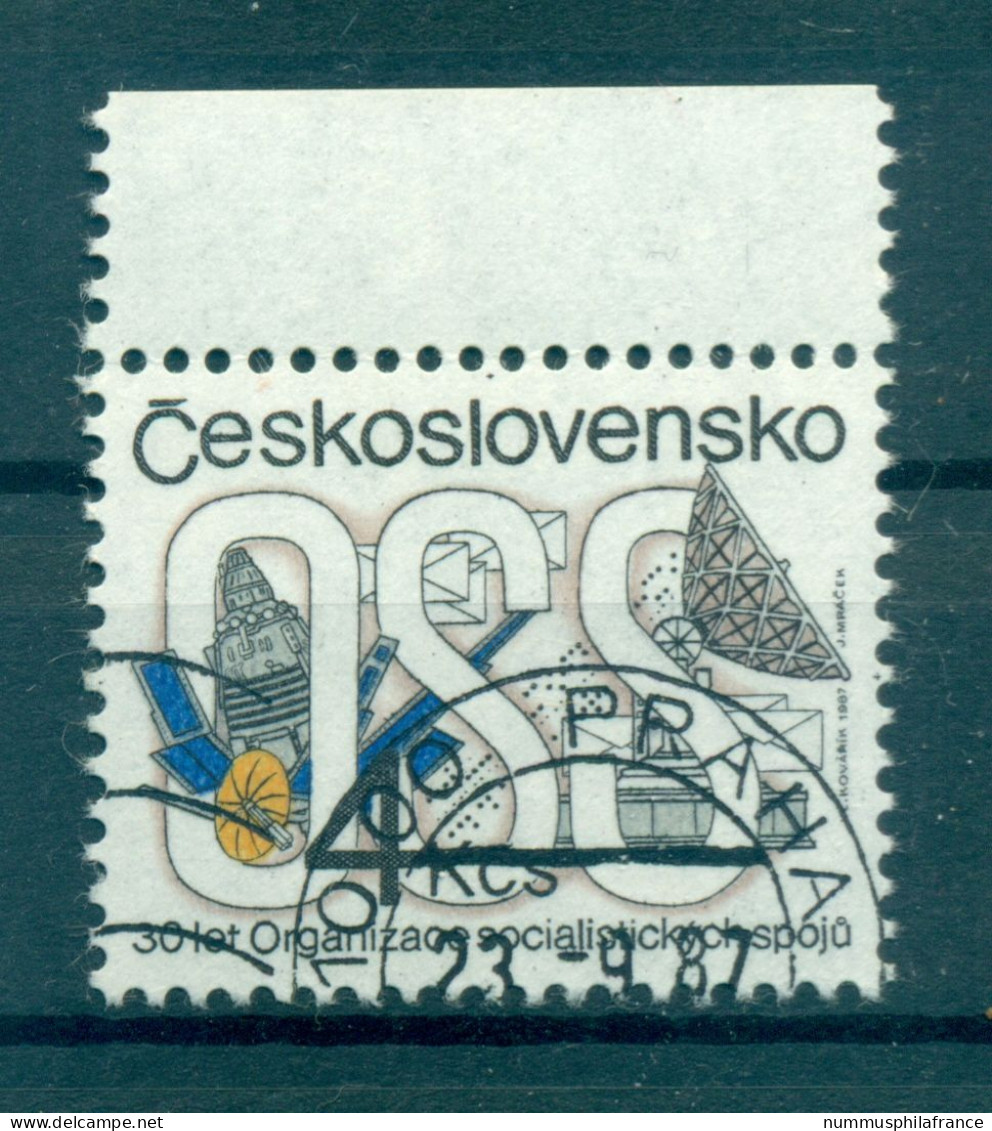 Tchécoslovaquie 1987 - Y & T N. 2737 - O.S.S. (Michel N. 2926) - Usati