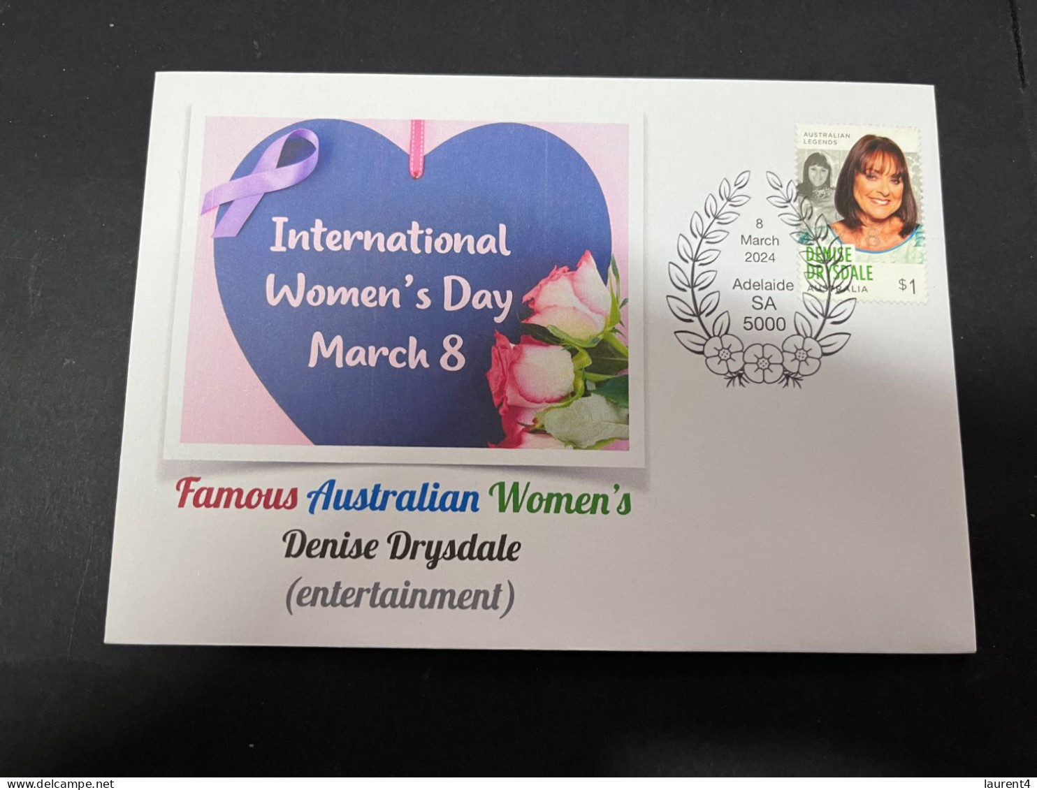 17-3-2024 (3 Y 17) International Women's Day (8-3-2024) Famous Australian Women - Denise Drysdale (entertainment) - Altri & Non Classificati