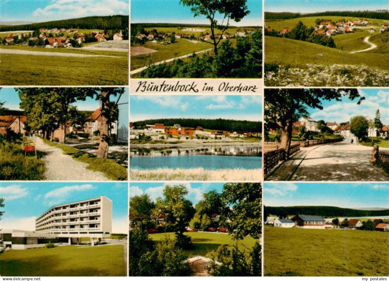 73925022 Buntenbock Panorama Teilansichten Universitaet Park - Clausthal-Zellerfeld