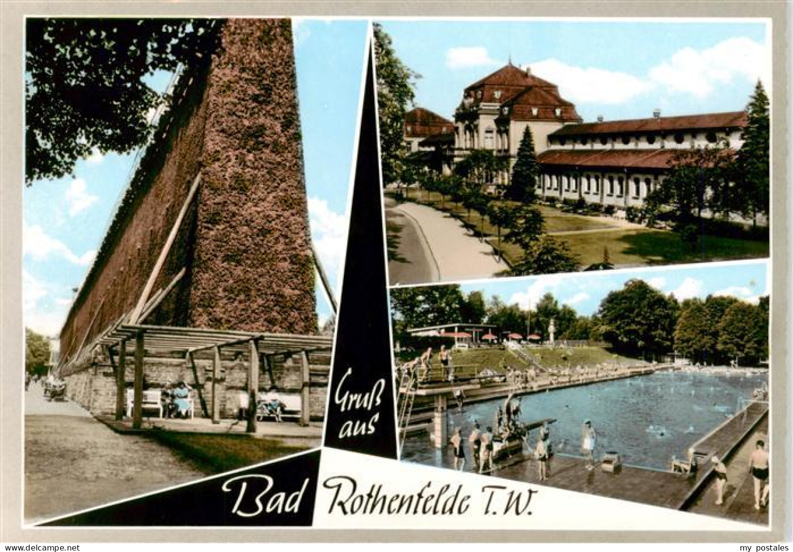 73925019 Bad_Rothenfelde Gradierwerk Kurhaus Schwimmbad - Bad Rothenfelde