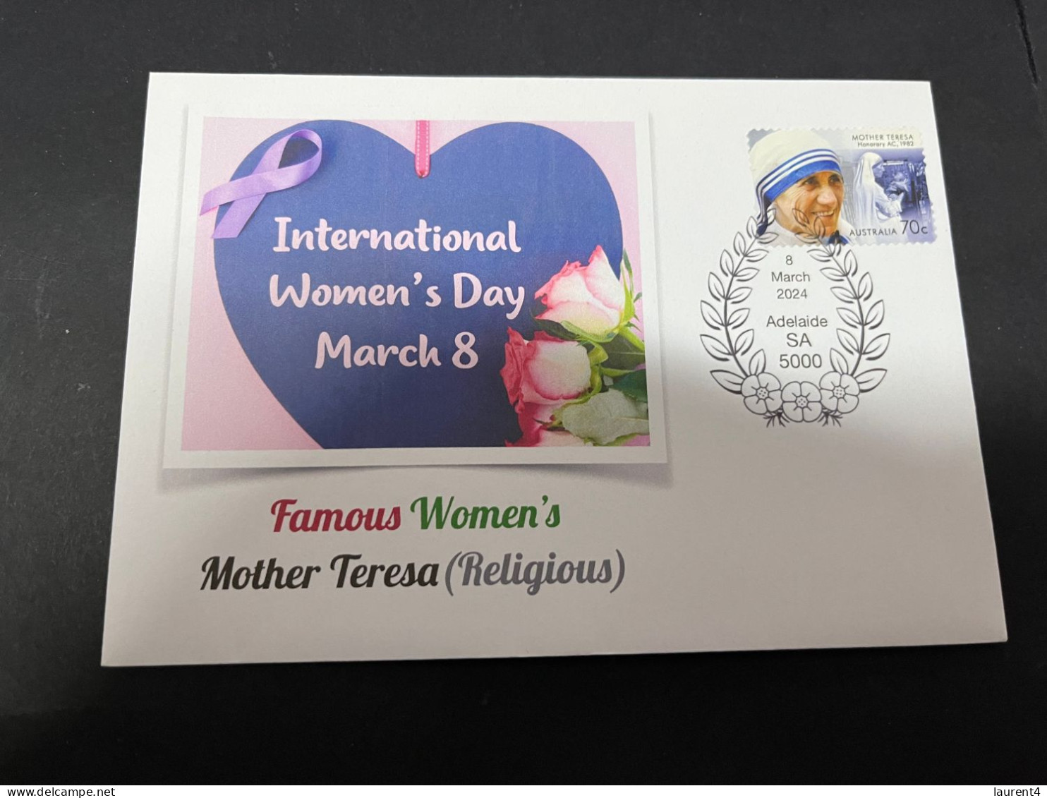 17-3-2024 (3 Y 19) International Women's Day (8-3-2024) Famous Women - Mother Teresa (religious) - Andere & Zonder Classificatie