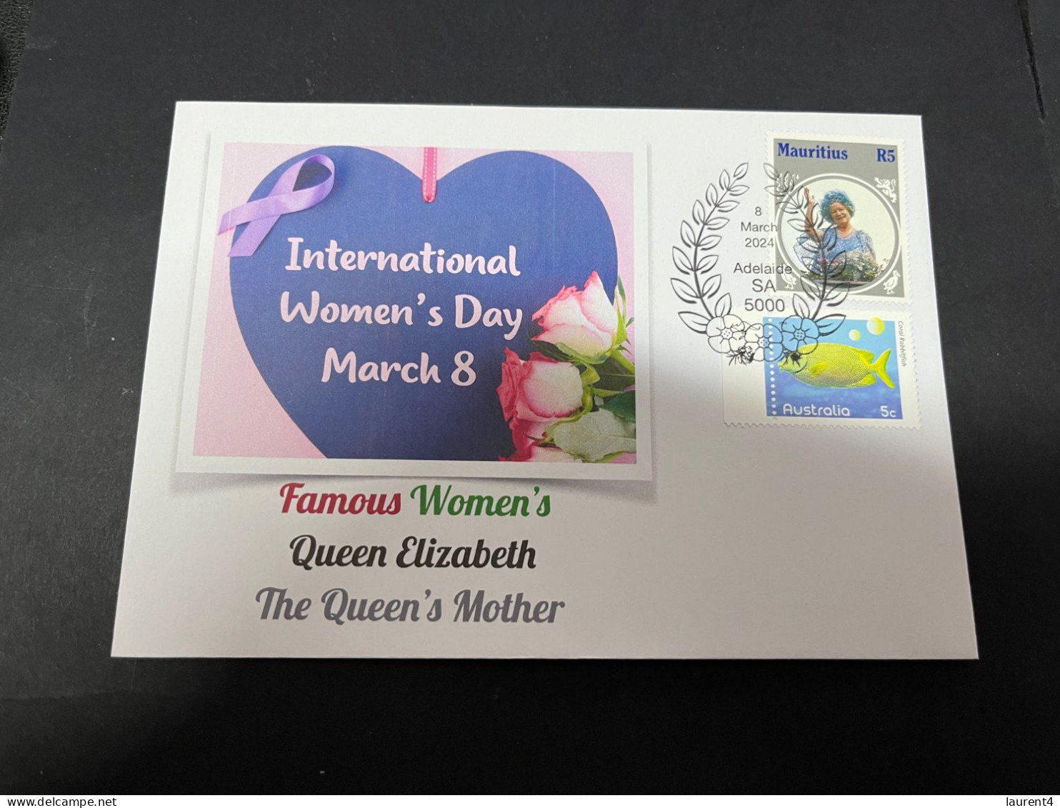 17-3-2024 (3 Y 19) International Women's Day (8-3-2024) Famous Women - Queen Elizabeth - The Queen's  Mother - Andere & Zonder Classificatie