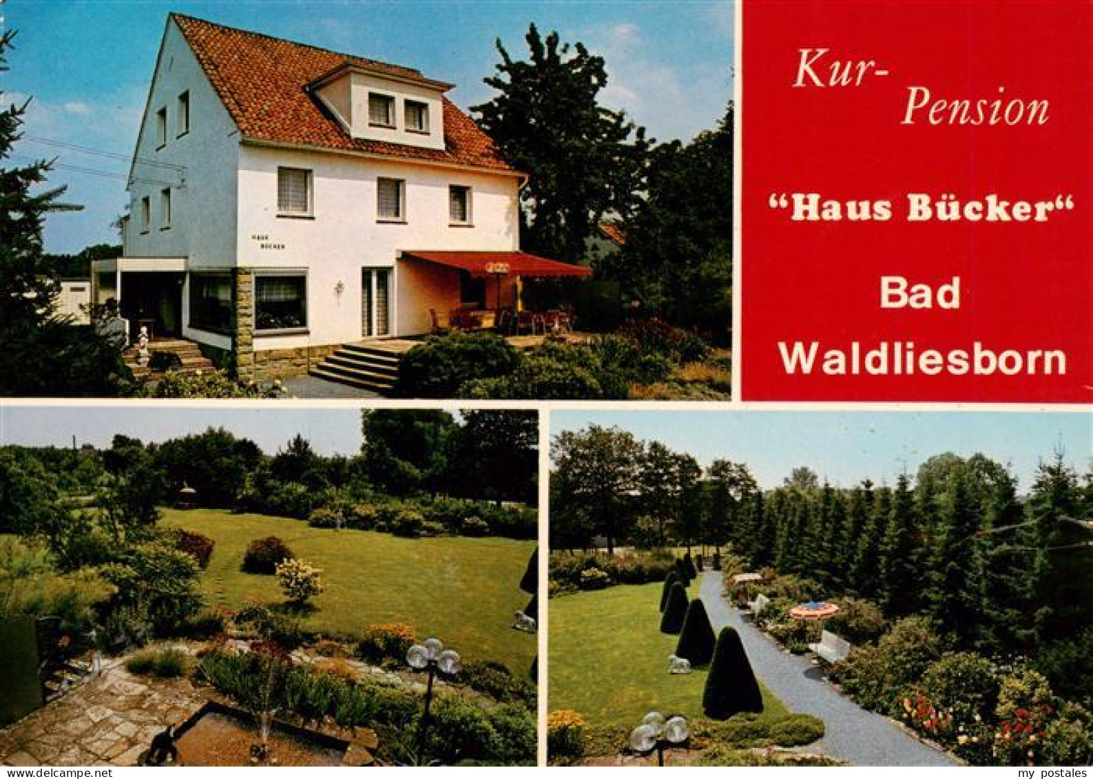 73924902 Bad_Waldliesborn Kurpension Haus Buecker Parkanlagen - Lippstadt