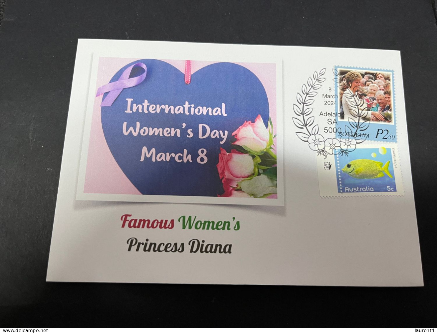 17-3-2024 (3 Y 19) International Women's Day (8-3-2024) Famous Women - Princess Diana Of Wales - Otros & Sin Clasificación