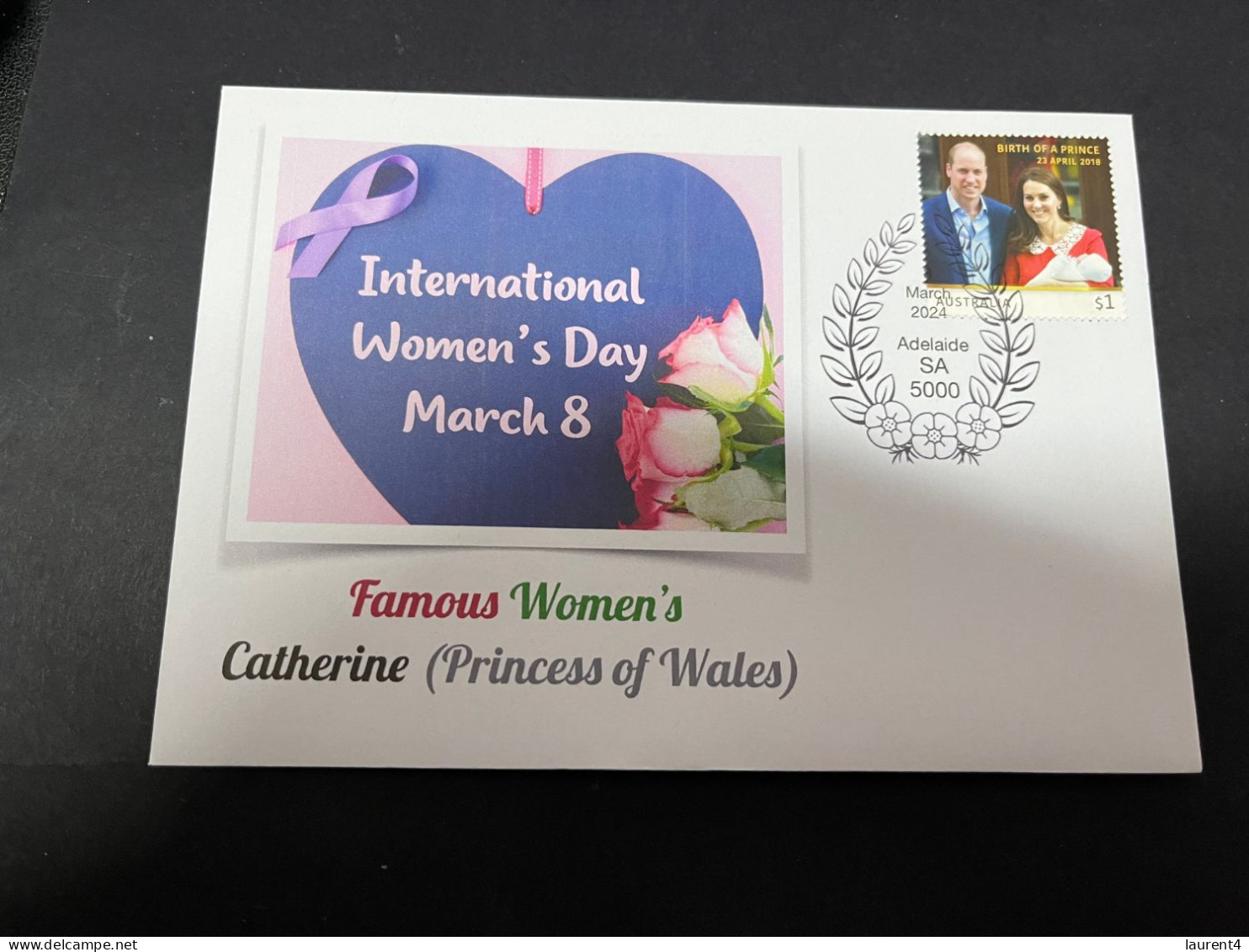 17-3-2024 (3 Y 19) International Women's Day (8-3-2024) Famous Women - Princess Catherine Of Wales - Autres & Non Classés