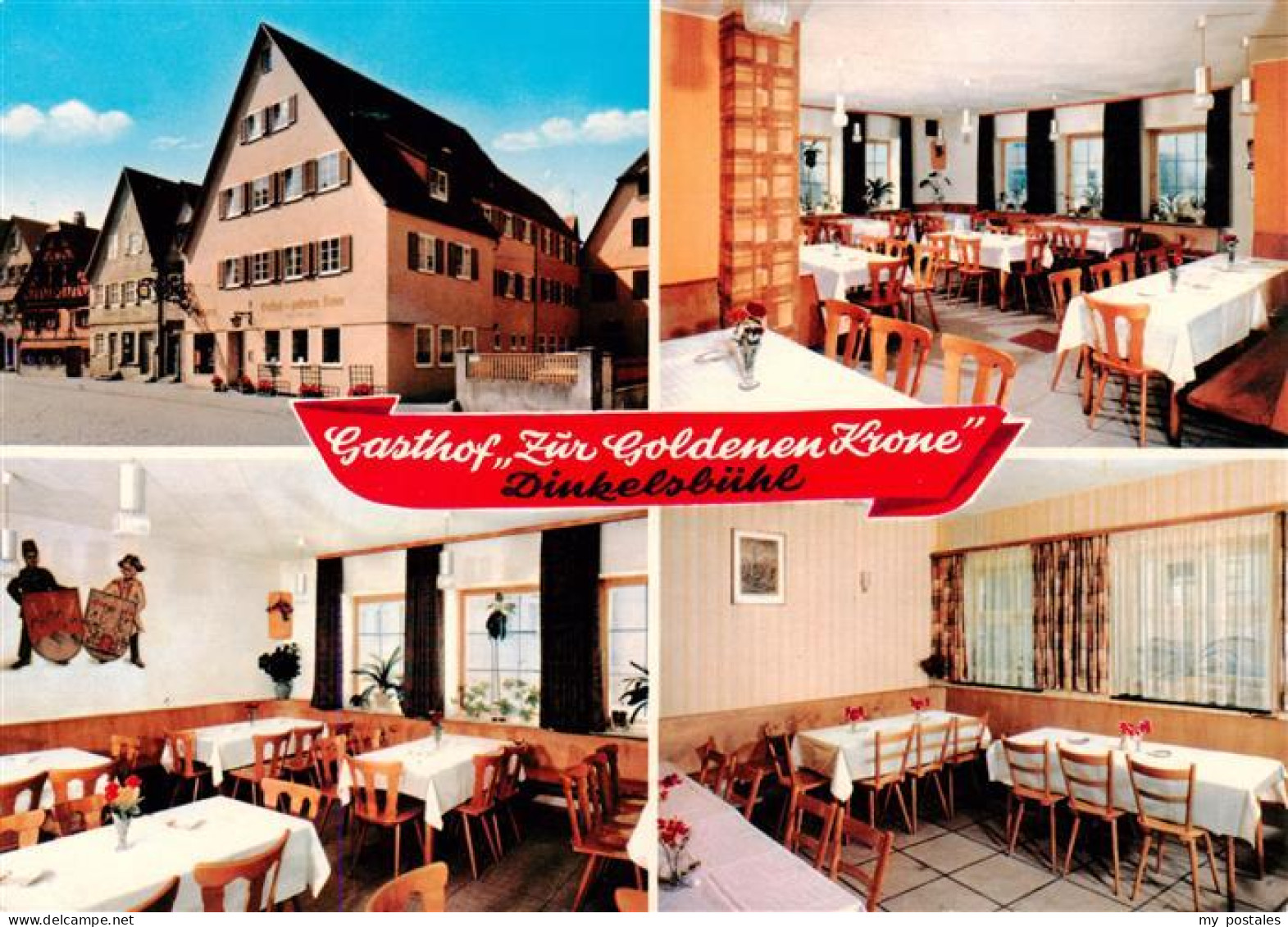 73883790 Dinkelsbuehl Gasthof Zur Goldenen Krone Restaurant Dinkelsbuehl - Dinkelsbuehl